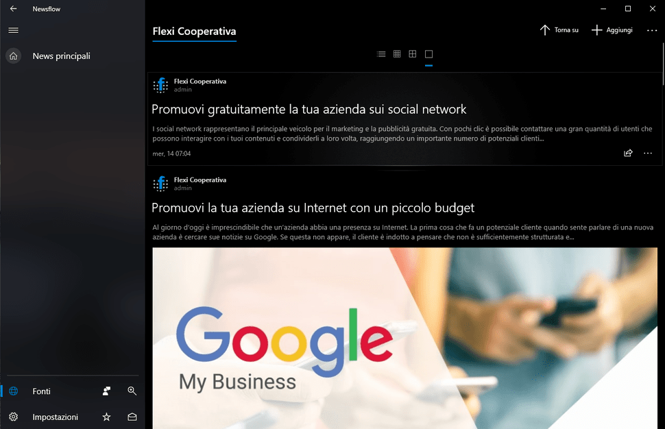 Newsflow Feed Reader